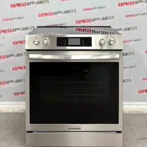 Open Box Frigidaire 30” Slide-In Glass Top Stove GCFE306CBFE For Sale Open Box Frigidaire 30” Slide-In Glass Top Stove GCFE306CBFE For Sale