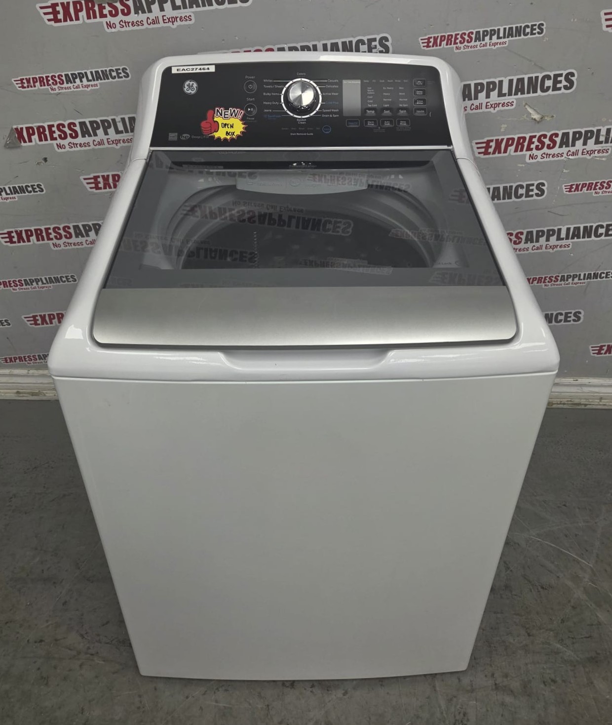 Open Box GE 27” Top Load Washing Machine GTW681BMRWS For Sale Open Box GE 27” Top Load Washing Machine GTW681BMRWS For Sale