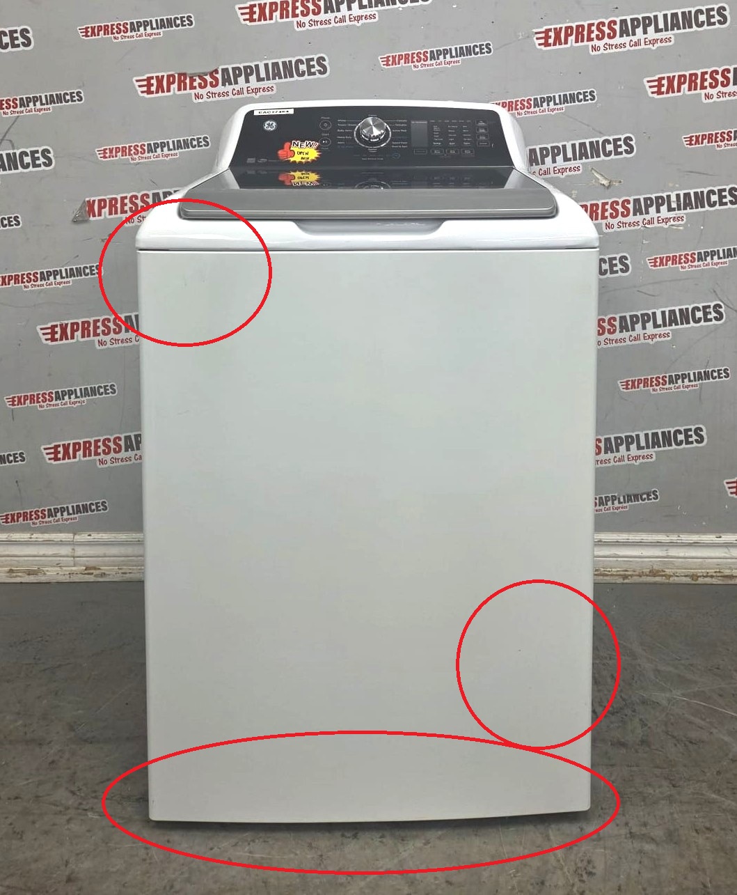Open Box GE 27” Top Load Washing Machine GTW681BMRWS For Sale Open Box GE 27” Top Load Washing Machine GTW681BMRWS For Sale