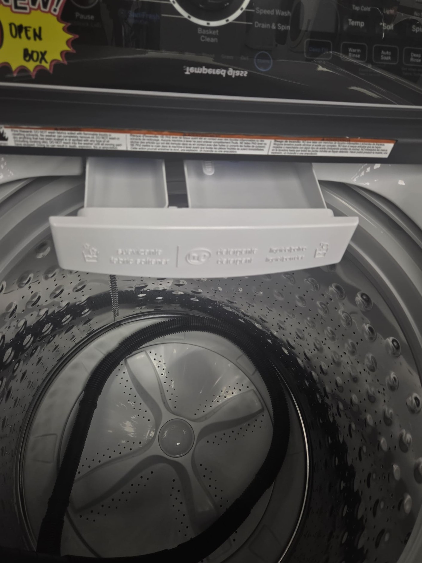 Open Box GE 27” Top Load Washing Machine GTW681BMRWS For Sale Open Box GE 27” Top Load Washing Machine GTW681BMRWS For Sale