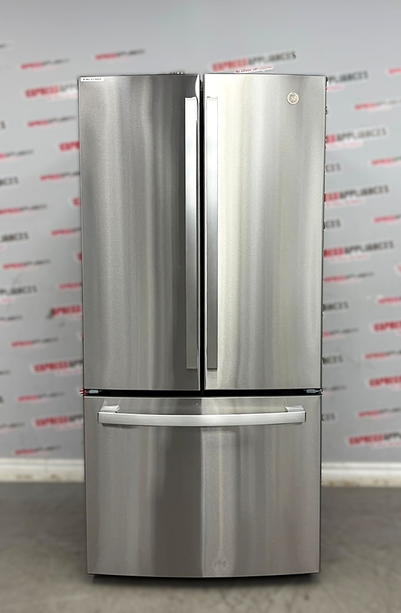 Open Box GE 33” French Door Refrigerator GNE25DYRLKFS For Sale Open Box GE 33” French Door Refrigerator GNE25DYRLKFS For Sale