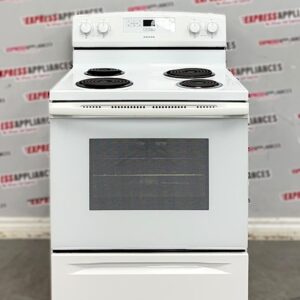 Used Amana 30” Freestanding Coil Stove YACR4303MFW For Sale