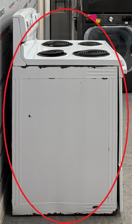 Used Amana 30” Freestanding Coil Stove YACR4303MFW For Sale Used Amana 30” Freestanding Coil Stove YACR4303MFW For Sale