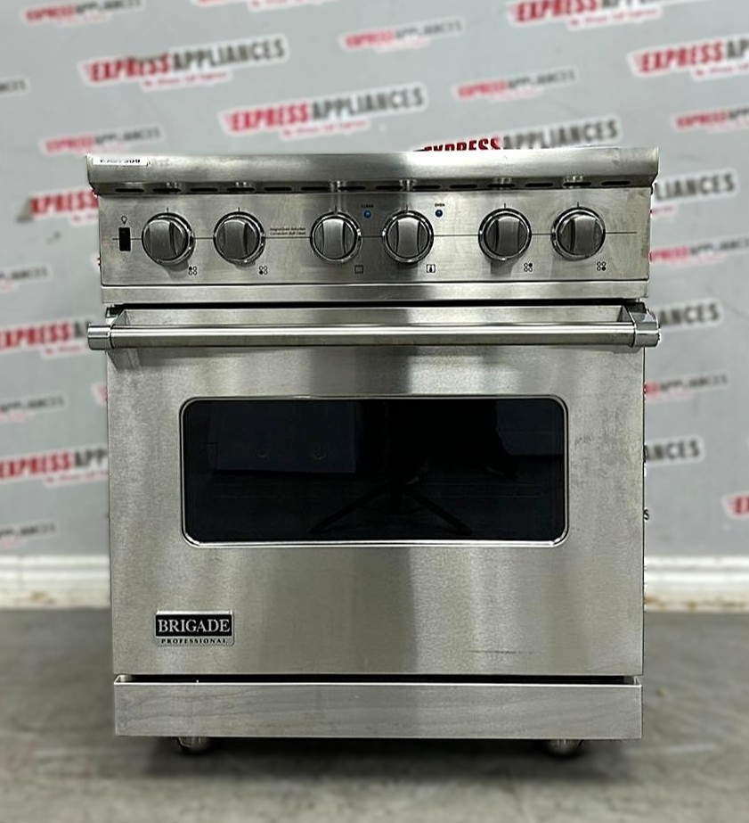 Used Brigade 30” Slide-in Induction Stove CVISC5304BSS For Sale Used Brigade 30” Slide-in Induction Stove CVISC5304BSS For Sale