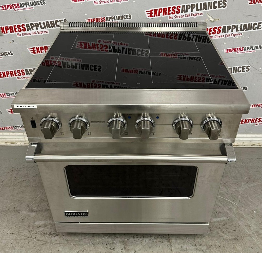 Used Brigade 30” Slide-in Induction Stove CVISC5304BSS For Sale Used Brigade 30” Slide-in Induction Stove CVISC5304BSS For Sale
