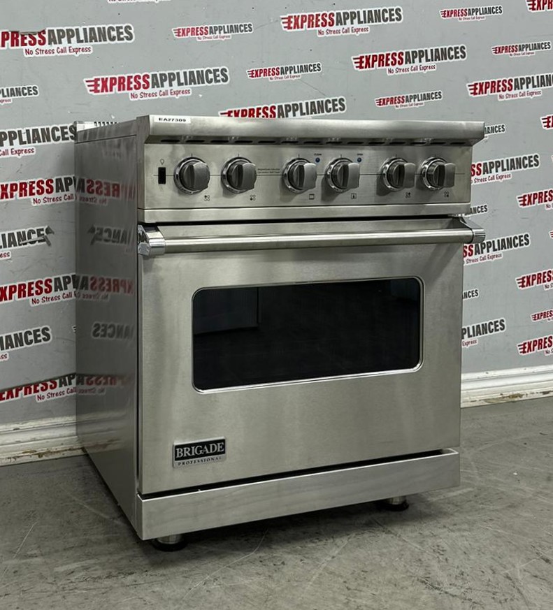 Used Brigade 30” Slide-in Induction Stove CVISC5304BSS For Sale Used Brigade 30” Slide-in Induction Stove CVISC5304BSS For Sale