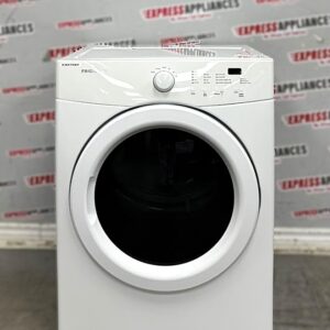 Used Frigidaire 27” Electric Stackable Dryer CFQE5000QW1 For Sale Used Frigidaire 27” Electric Stackable Dryer CFQE5000QW1 For Sale