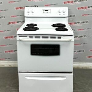 Used Frigidaire 30” Freestanding Coil Stove CFEF312GSB For Sale Used Frigidaire 30” Freestanding Coil Stove CFEF312GSB For Sale