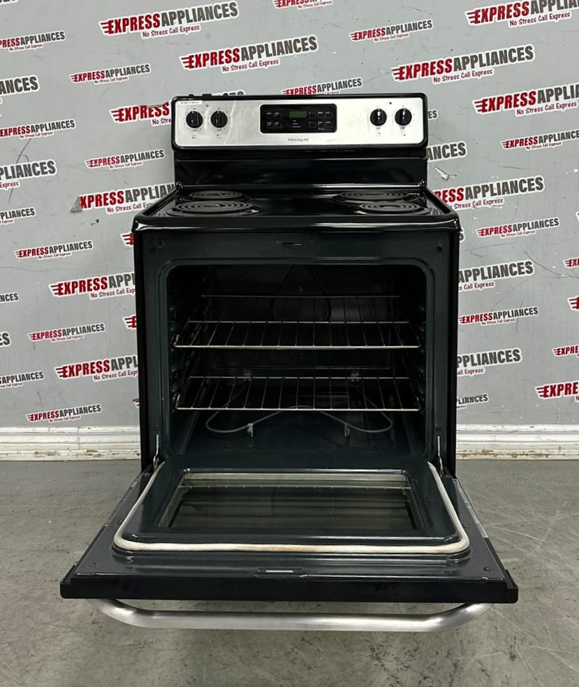 Used Frigidaire 30” Freestanding Glass Top Stove CFEF3046LSJ For Sale Used Frigidaire 30” Freestanding Glass Top Stove CFEF3046LSJ For Sale