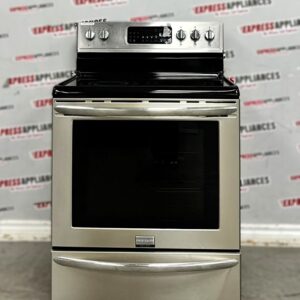 Used Frigidaire 30” Freestanding Glass Top Stove CGEF3055MFF For Sale