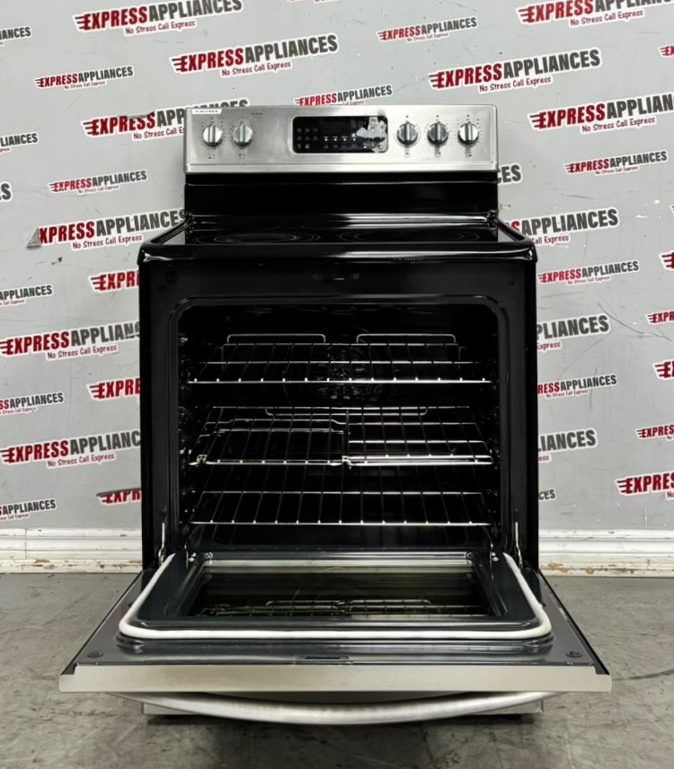 Used Frigidaire 30” Freestanding Glass Top Stove CGEF3055MFF For Sale Used Frigidaire 30” Freestanding Glass Top Stove CGEF3055MFF For Sale
