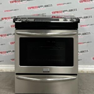 Used Frigidaire 30” Slide-In Glass Top Stove CGES3065PFF For Sale