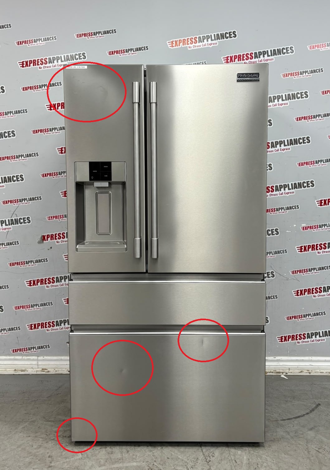 Used Frigidaire 36” Counter Depth French Door Refrigerator PRMC2285AF07 For Sale Used Frigidaire 36” Counter Depth French Door Refrigerator PRMC2285AF07 For Sale