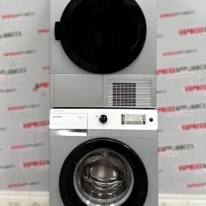 Used Gorenje 24” Front Load Washer and Ventless Dryer Stackable Set W8545PA D8565NA For Sale Used Gorenje 24” Front Load Washer and Ventless Dryer Stackable Set W8545PA D8565NA For Sale