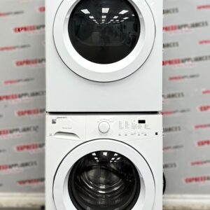 Used Kenmore 27” Front Load Washer and Electric Dryer Stackable Set FAFW3801LW5 970-C880420 For Sale Used Kenmore 27” Front Load Washer and Electric Dryer Stackable Set FAFW3801LW5 970-C880420 For Sale