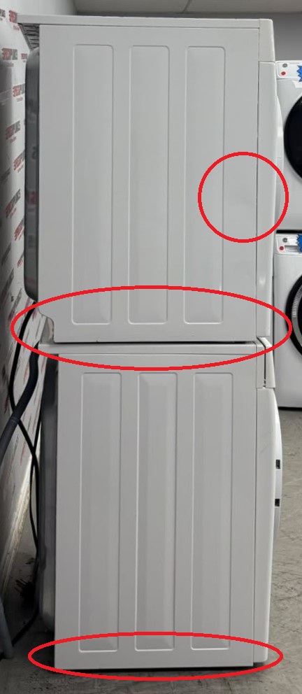 Used Kenmore 27” Front Load Washer and Electric Dryer Stackable Set FAFW3801LW5 970-C880420 For Sale Used Kenmore 27” Front Load Washer and Electric Dryer Stackable Set FAFW3801LW5 970-C880420 For Sale
