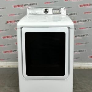 Used Samsung 27” Electric Dryer DVE50M7450W/AC For Sale