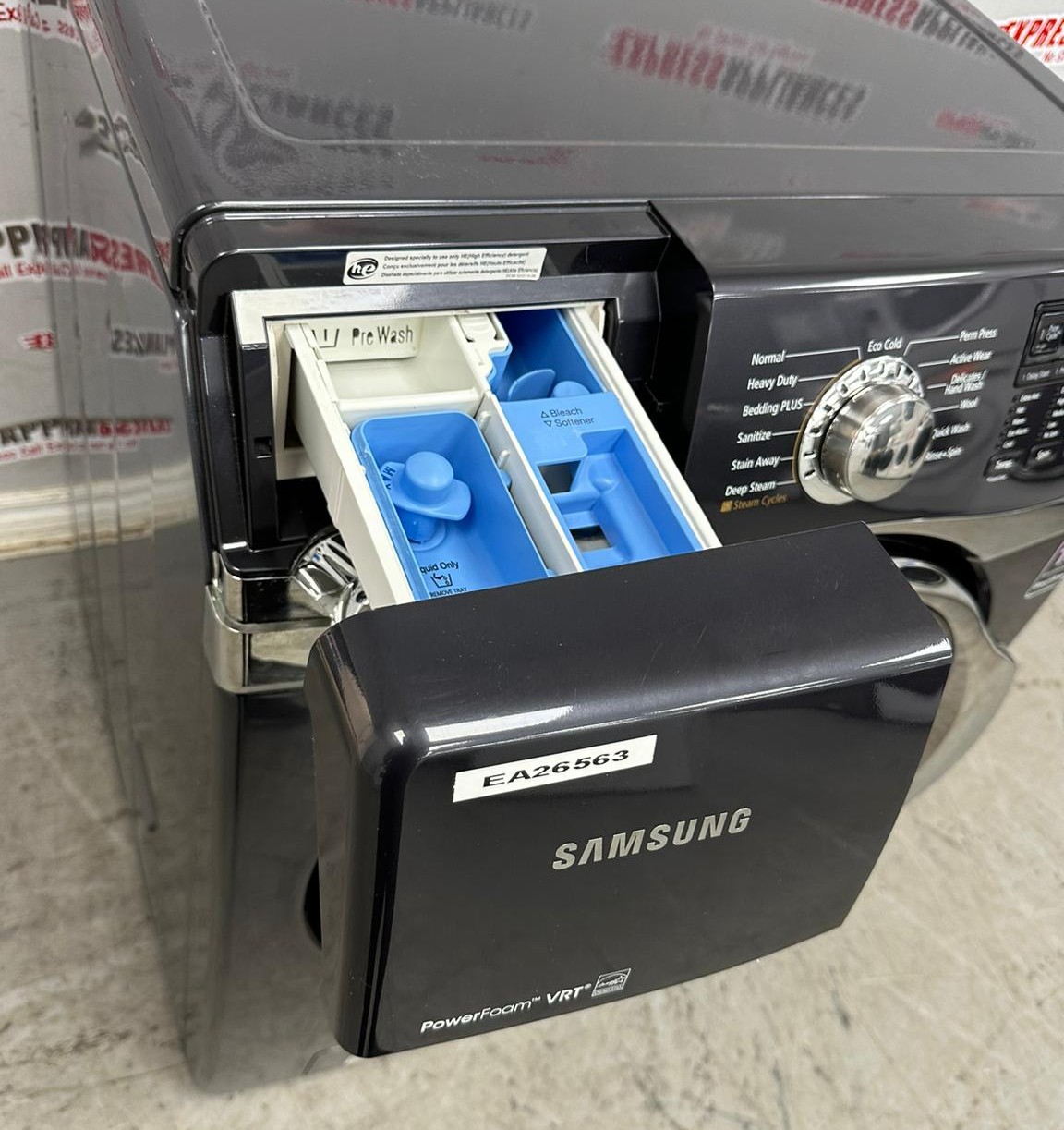 Used Samsung 27” Front Load Washing Machine WF397UTPAGR/A2 For Sale Used Samsung 27” Front Load Washing Machine WF397UTPAGR/A2 For Sale