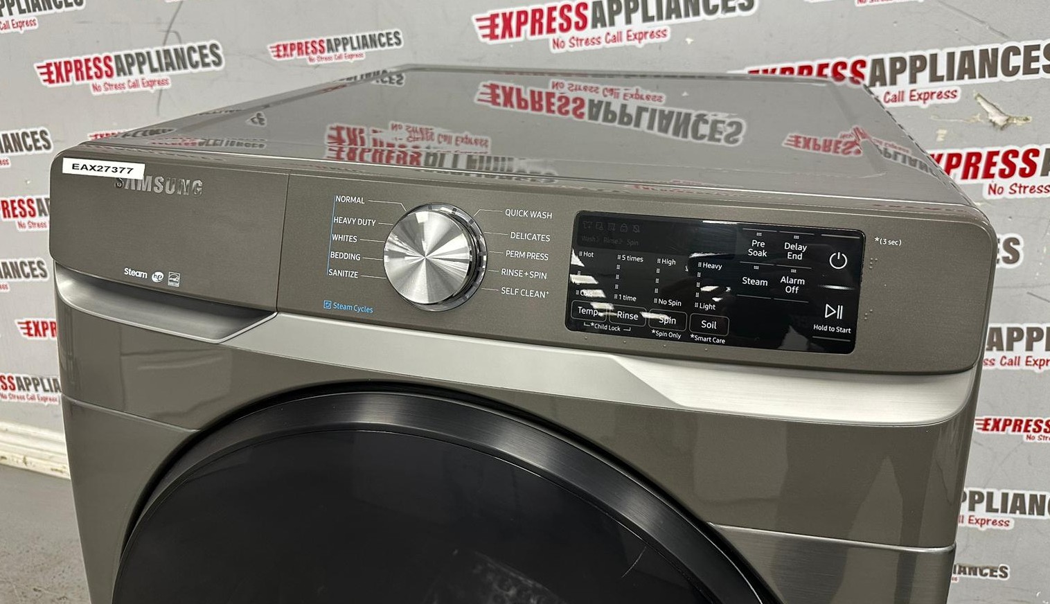 Used Samsung 27” Front Load Washing Machine WF45R6100AP For Sale Used Samsung 27” Front Load Washing Machine WF45R6100AP For Sale
