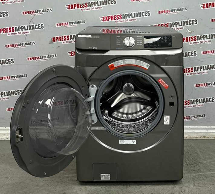 Used Samsung 27” Front Load Washing Machine WF45R6100AP For Sale Used Samsung 27” Front Load Washing Machine WF45R6100AP For Sale