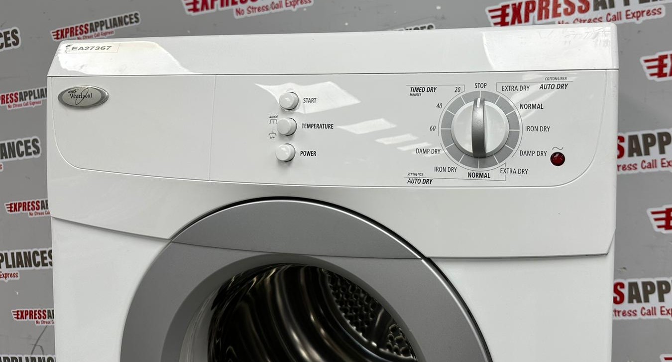 Used Whirlpool 24” Front Load Washer and Electric Dryer Stackable Set WFC7500VW2 YWED7500VW For Sale Used Whirlpool 24” Front Load Washer and Electric Dryer Stackable Set WFC7500VW2 YWED7500VW For Sale