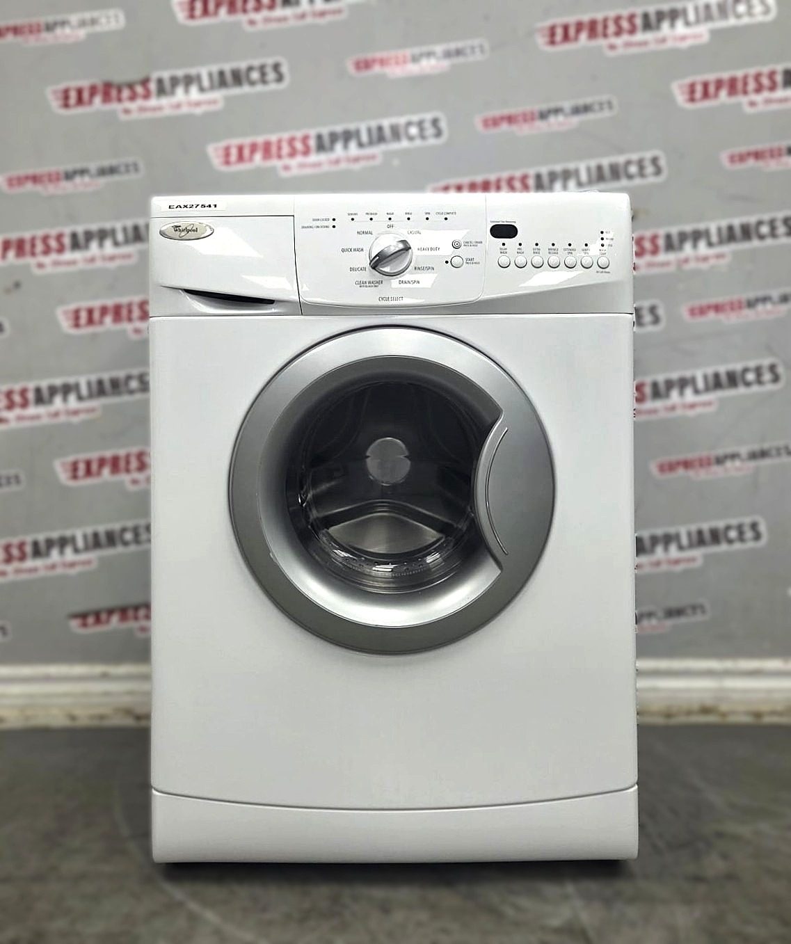 Used Whirlpool 24" Front Load Washing Machine WFC7500VW2 For Sale Used Whirlpool 24" Front Load Washing Machine WFC7500VW2 For Sale