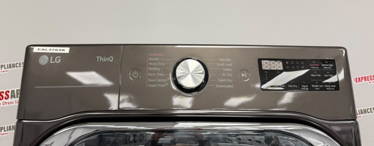 Open Box LG 29'' Front Load Washer and Electric Dryer Stackable Set WM8900HBA DLEX8900B For Sale Open Box LG 29'' Front Load Washer and Electric Dryer Stackable Set WM8900HBA DLEX8900B For Sale