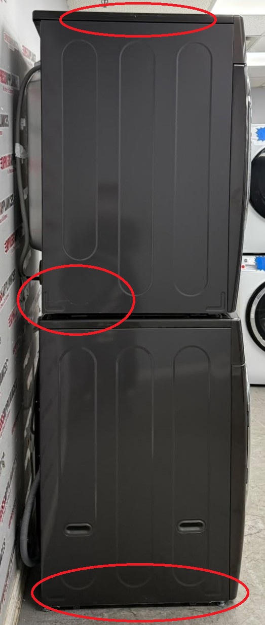 Open Box LG 29'' Front Load Washer and Electric Dryer Stackable Set WM8900HBA DLEX8900B For Sale Open Box LG 29'' Front Load Washer and Electric Dryer Stackable Set WM8900HBA DLEX8900B For Sale