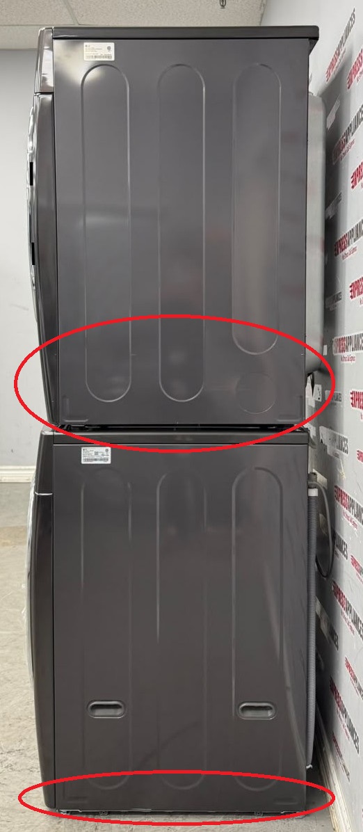 Open Box LG 29'' Front Load Washer and Electric Dryer Stackable Set WM8900HBA DLEX8900B For Sale Open Box LG 29'' Front Load Washer and Electric Dryer Stackable Set WM8900HBA DLEX8900B For Sale