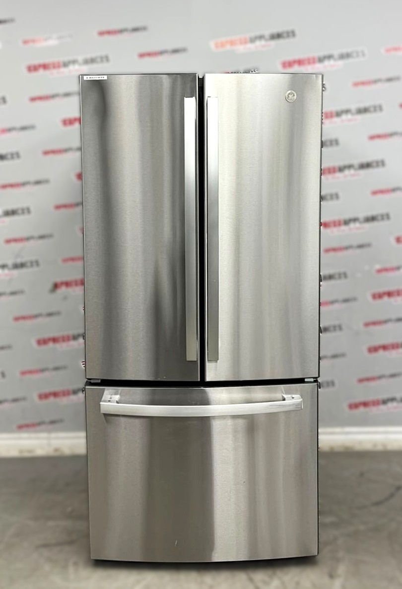 Floor Model GE 33” French Door Refrigerator GNE25DYRLKFS SKU: EAS27815 For Sale Floor Model GE 33” French Door Refrigerator GNE25DYRLKFS SKU: EAS27815 For Sale