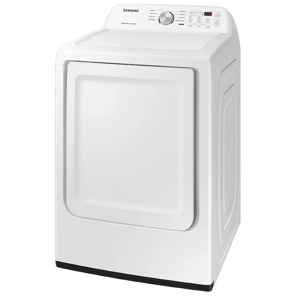 New Samsung 27” Electric Dryer DVE45T3200W For Sale New Samsung 27” Electric Dryer DVE45T3200W For Sale