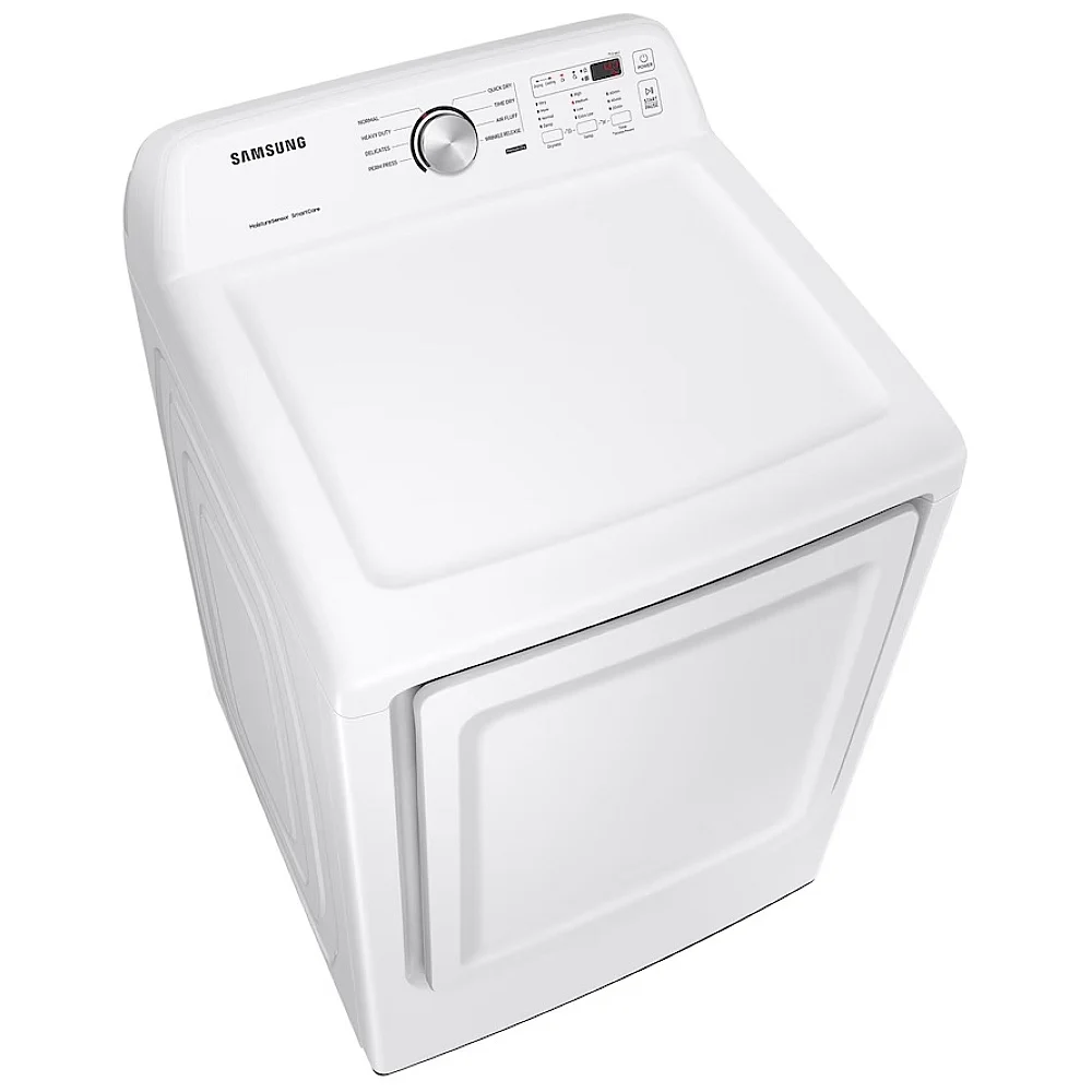 New Samsung 27” Electric Dryer DVE45T3200W For Sale New Samsung 27” Electric Dryer DVE45T3200W For Sale