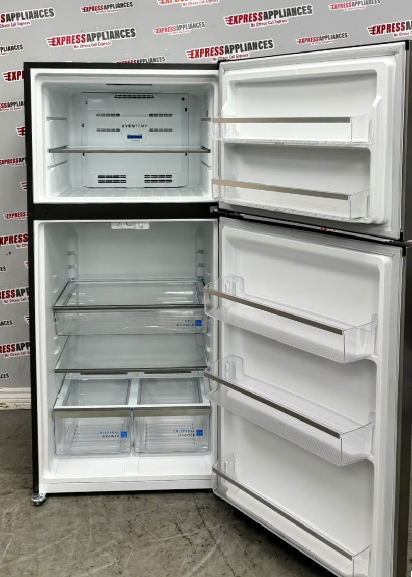 Open Box Frigidaire 30” Top Freezer Refrigerator GRTE2055AF For Sale Open Box Frigidaire 30” Top Freezer Refrigerator GRTE2055AF For Sale