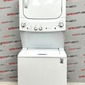 Open Box GE 27” Laundry Center Washer and Dryer GUD27ESMM1WW SKU: EAS27914 For Sale