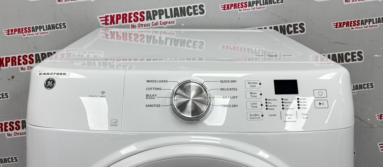 Open Box GE 28” Electric Stackable Dryer GFD35ESMY0WW For Sale Open Box GE 28” Electric Stackable Dryer GFD35ESMY0WW For Sale