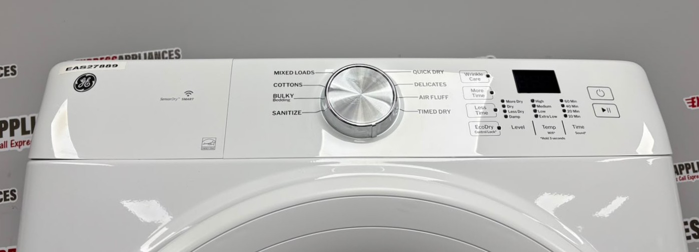 Open Box GE 28” Front Load Washer and Electric Dryer Stackable Set GFW350SSY0WW GFD35ESMY0WW For Sale Open Box GE 28” Front Load Washer and Electric Dryer Stackable Set GFW350SSY0WW GFD35ESMY0WW For Sale