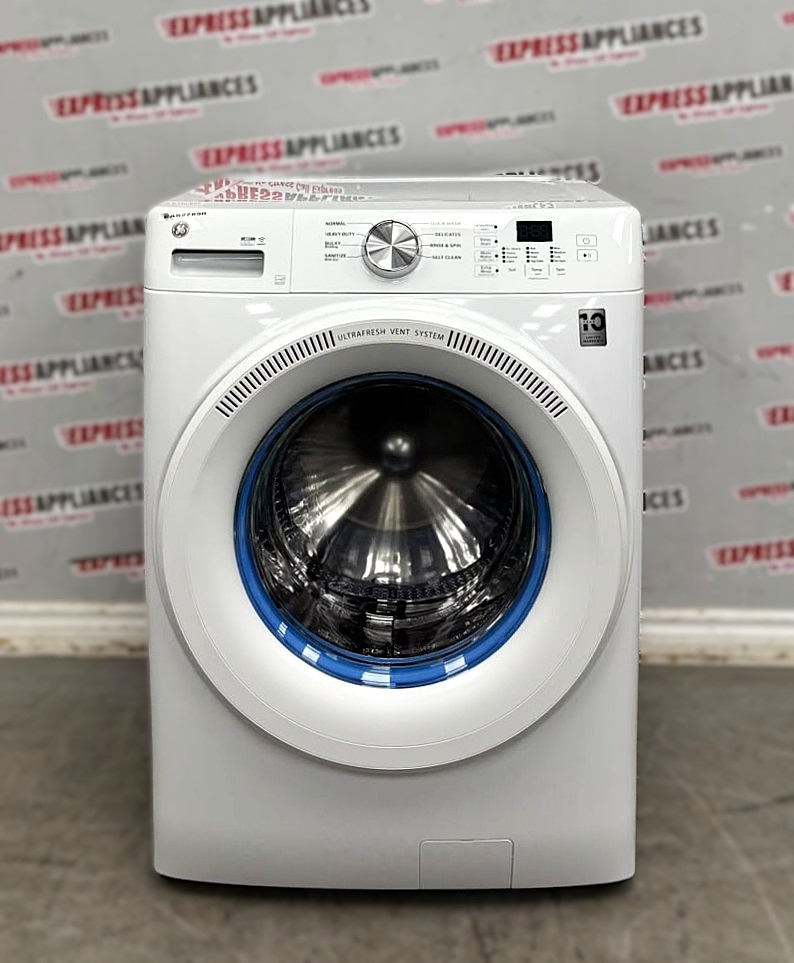 Open Box GE 28” Front Load Washing Machine GFW350SSY0WW For Sale Open Box GE 28” Front Load Washing Machine GFW350SSY0WW For Sale