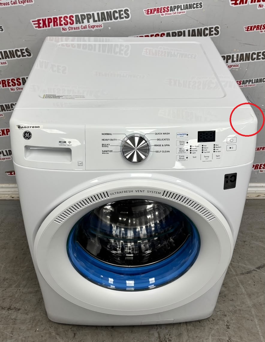 Open Box GE 28” Front Load Washing Machine GFW350SSY0WW For Sale Open Box GE 28” Front Load Washing Machine GFW350SSY0WW For Sale