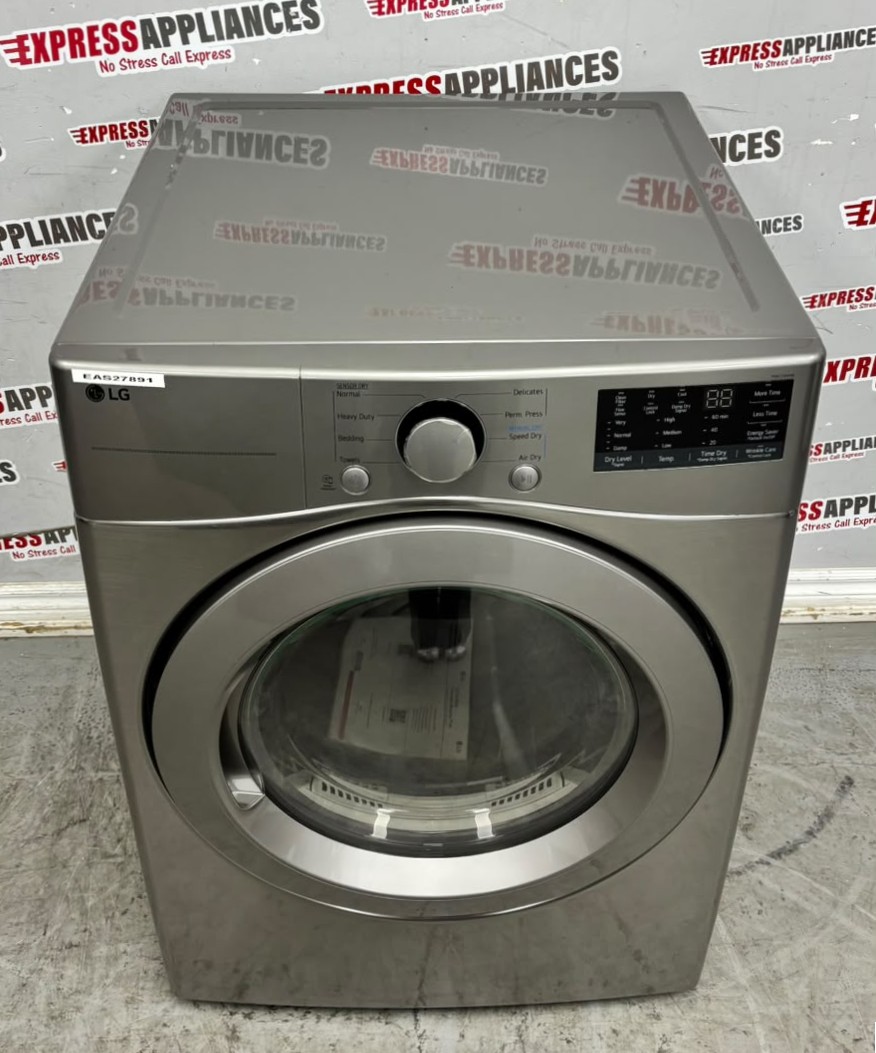 Open Box LG 27” Electric Stackable Dryer DLE3400V For Sale Open Box LG 27” Electric Stackable Dryer DLE3400V For Sale