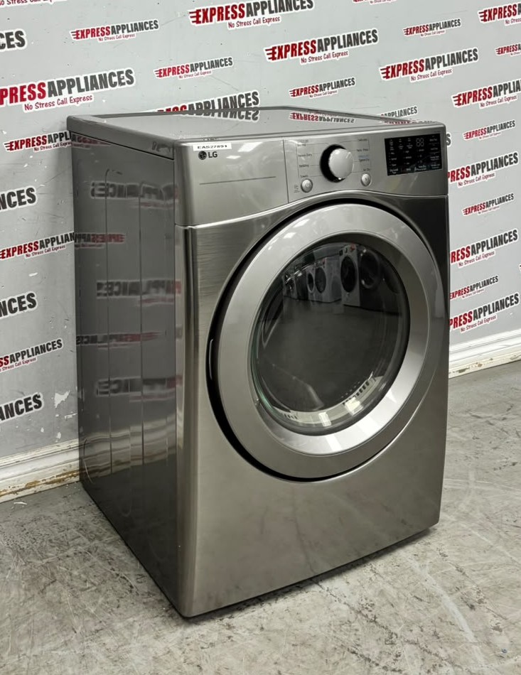 Open Box LG 27” Electric Stackable Dryer DLE3400V For Sale Open Box LG 27” Electric Stackable Dryer DLE3400V For Sale