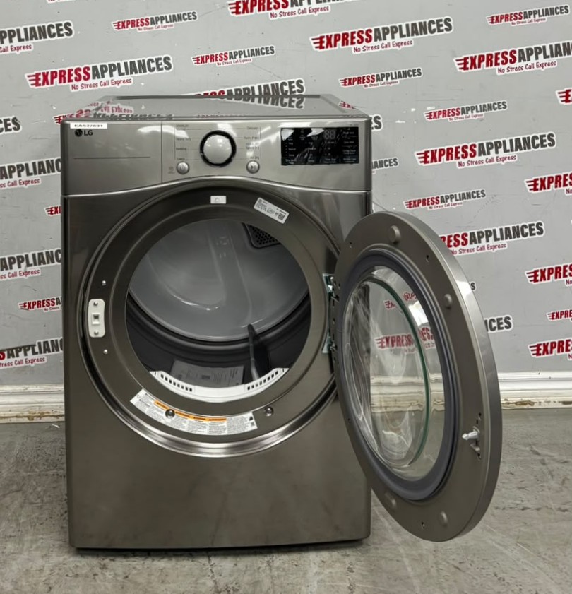 Open Box LG 27” Electric Stackable Dryer DLE3400V For Sale Open Box LG 27” Electric Stackable Dryer DLE3400V For Sale