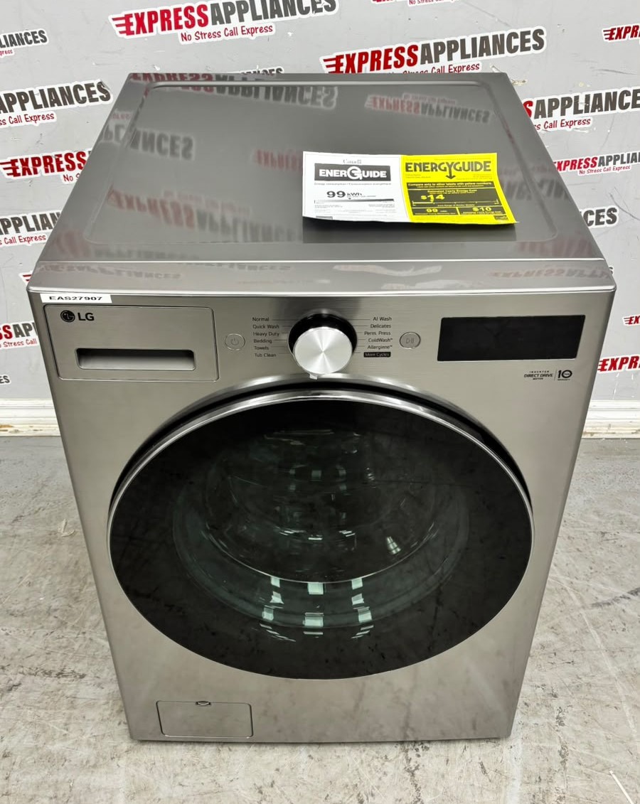 Open Box LG 27” Front Load Washing Machine WM5800HVA SKU: EAS27907 For Sale Open Box LG 27” Front Load Washing Machine WM5800HVA SKU: EAS27907 For Sale