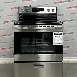 Open Box Midea 30” Freestanding Glass Top Stove MER30B12ASSC For Sale Open Box Midea 30” Freestanding Glass Top Stove MER30B12ASSC For Sale