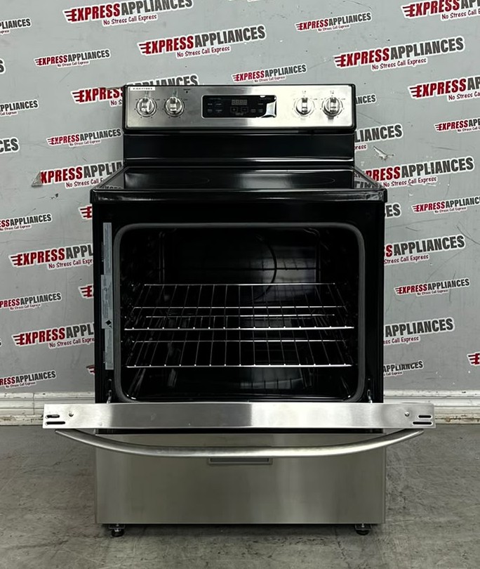Open Box Midea 30” Freestanding Glass Top Stove MER30B12ASSC For Sale Open Box Midea 30” Freestanding Glass Top Stove MER30B12ASSC For Sale