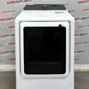 Open Box Samsung 27” Electric Dryer DVE52DG5505W For Sale Open Box Samsung 27” Electric Dryer DVE52DG5505W For Sale