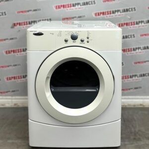 Used Amana 27” Electric Stackable Dryer YNED7300WW1 For Sale