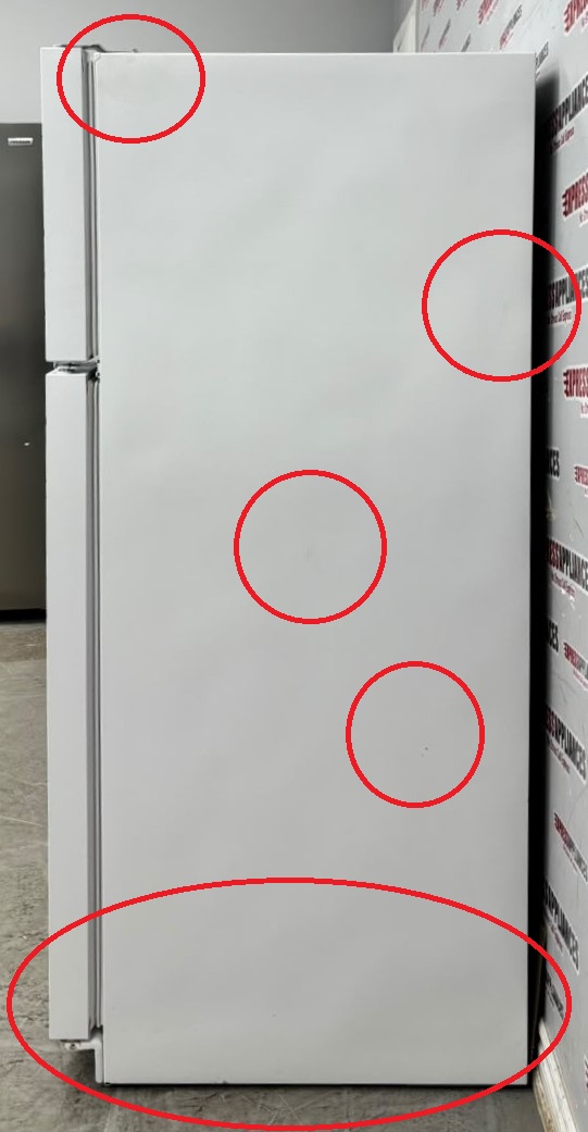 Used Frigidaire 28” Top Freezer Refrigerator FFTR1621TW1 For Sale Used Frigidaire 28” Top Freezer Refrigerator FFTR1621TW1 For Sale