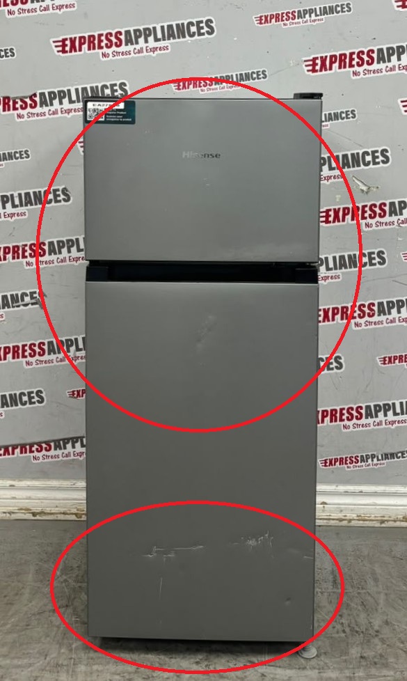 Used Hisense 19” Top Freezer Refrigerator HRT044VE For Sale Used Hisense 19” Top Freezer Refrigerator HRT044VE For Sale