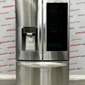 Used LG 36” Counter Depth French Door Refrigerator LFXC22596S/10 For Sale