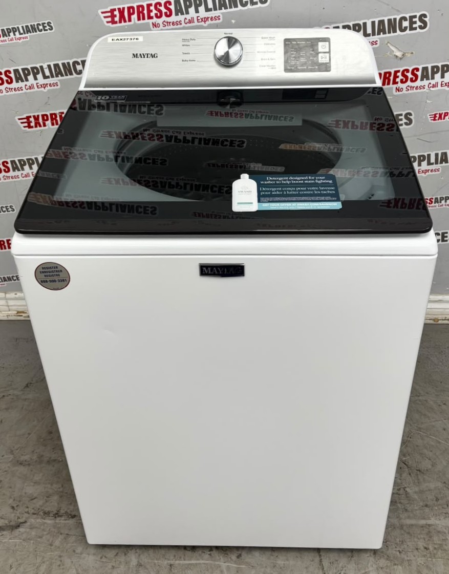 Used Maytag 27” Top Load Washing Machine MVW6200KW2 For Sale Used Maytag 27” Top Load Washing Machine MVW6200KW2 For Sale